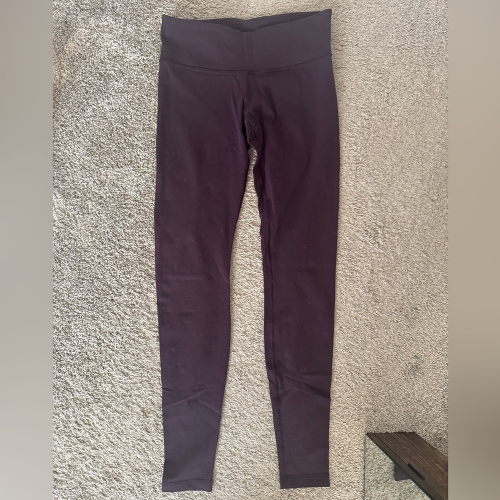 Lululemon Women's Dark Purple Leggings